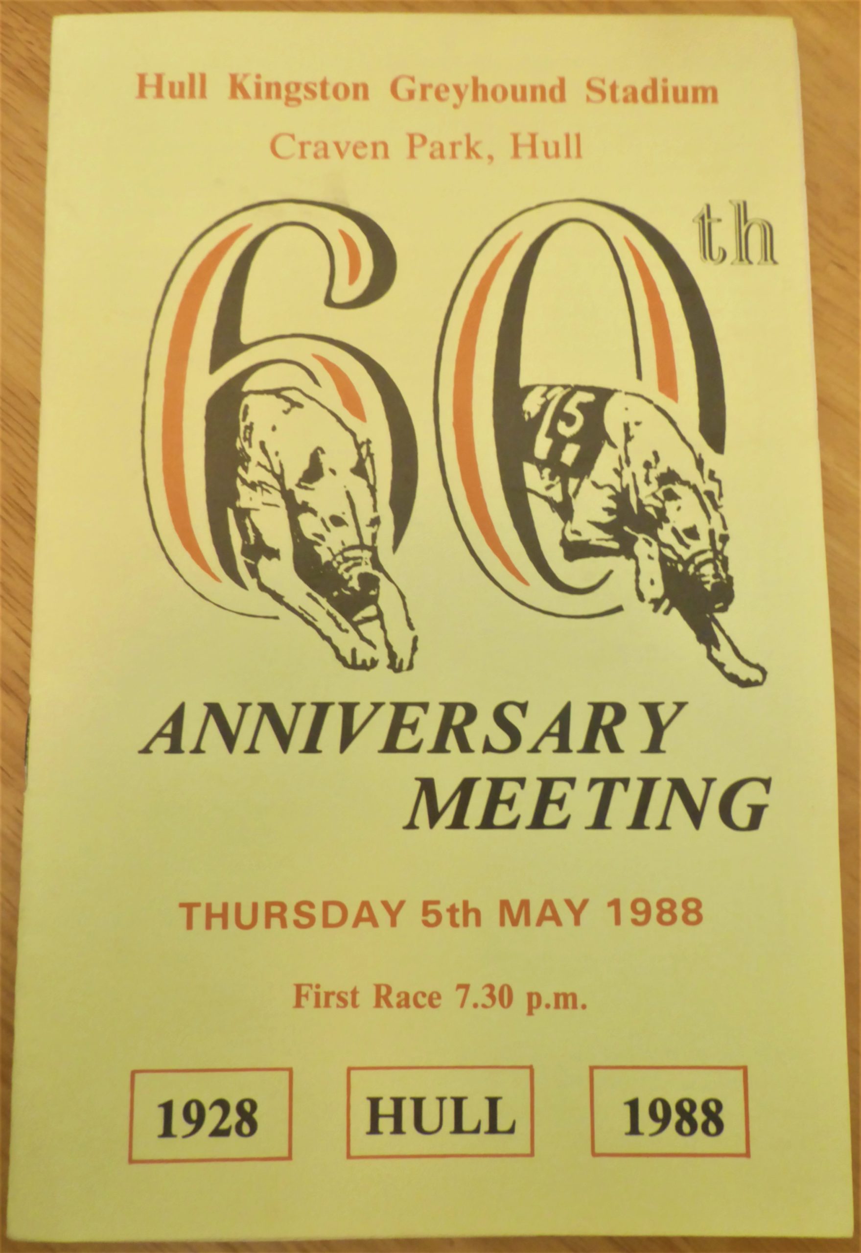 HULL CRAVEN PARK Holderness Road Greyhound Racing Times