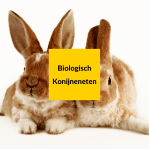 Biologisch konijneneten