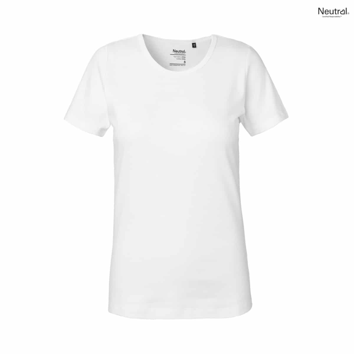 Tjock insydd t-shirt med miljövänlig bomull i 6 färger - Gröna Tryck
