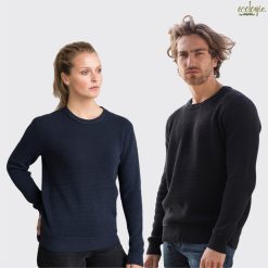 Stickad sweatshirt