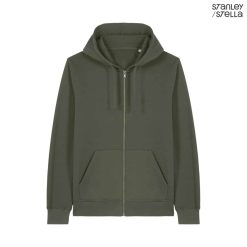 Alternative view of Medium fit huvtröja med dragkedja