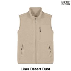 Alternative view of Sherpa fleece-väst med Polarfleece-insida