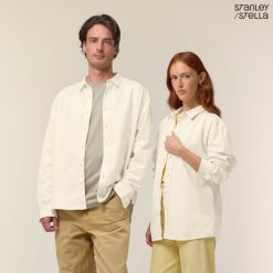 Ledig workshirt av twill