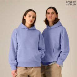 Hoodie med relax fit utan snören