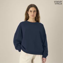 Relaxed dam-sweatshirt av Modal