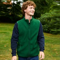 Antistatisk microfleece-väst