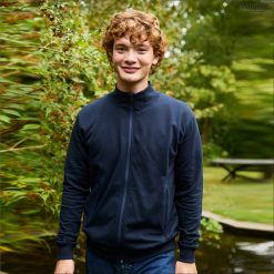 Antistatisk microfleece-jacka