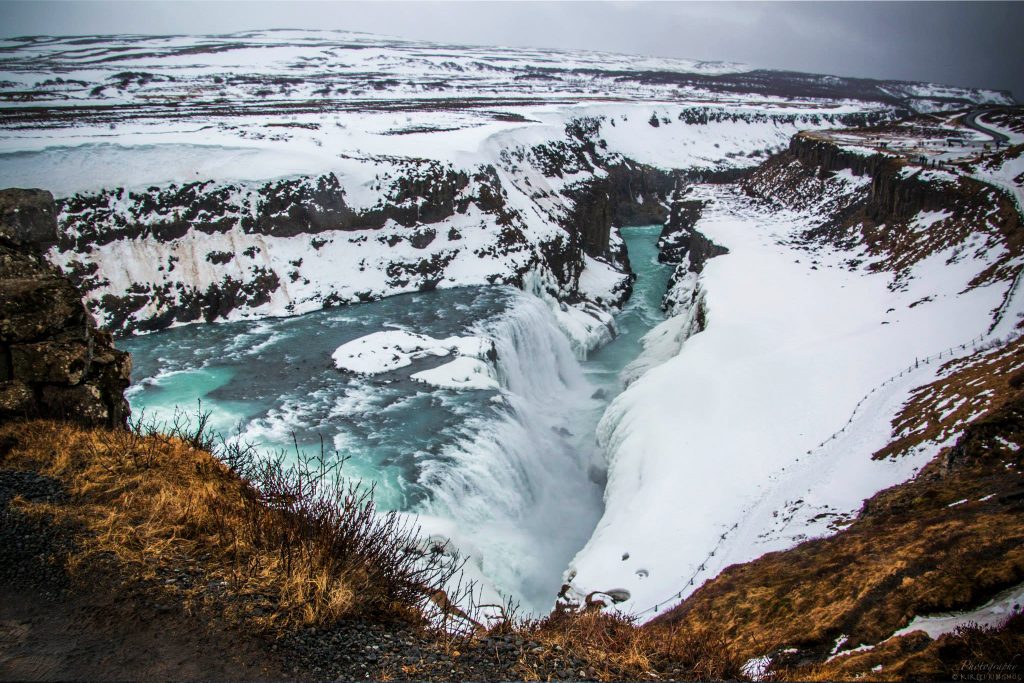 Heldagsutflykt till Gyllene cirkeln och Kerið