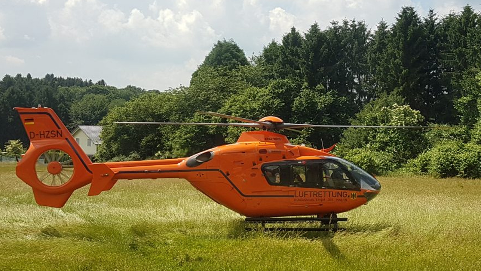 Praxis Großterlinden Helikopter