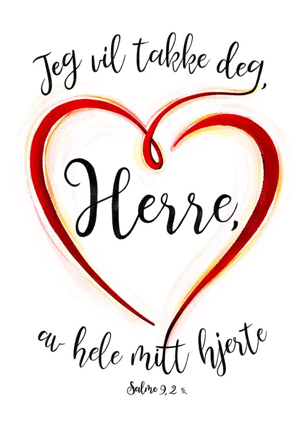 Jeg vil takke deg, Herre