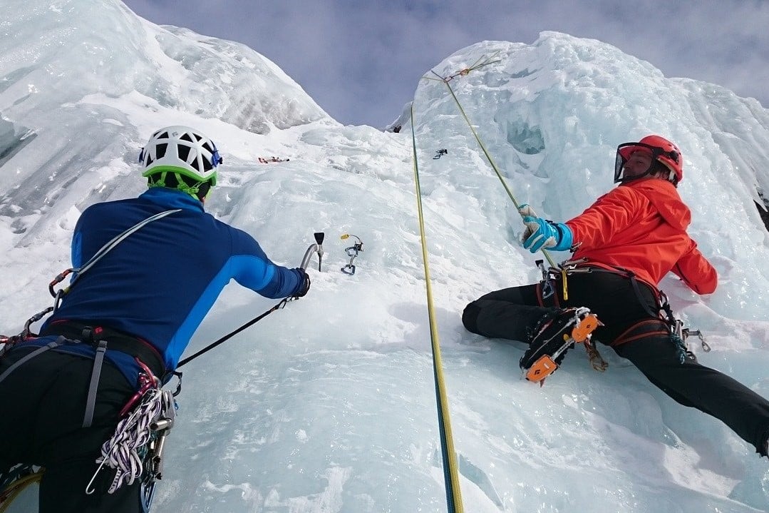 escalade cascade de glace agence guide