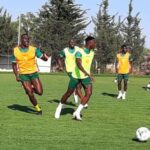 Syli Féminin U-20 : 1ère séance d’entraînement à Monrovia avant le match contre Sierra-Léone