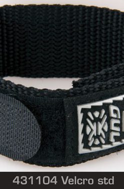 Velcro STD Svart med silver logo