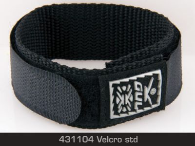 Velcro STD Black with silver logo