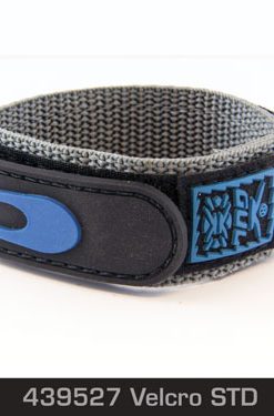 Velcro STD Black Blue Rubber