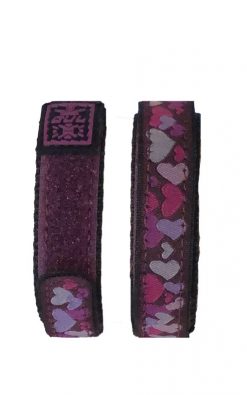 Velcro Micro Heart Purple
