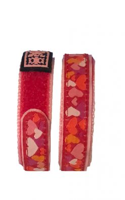 Velcro Micro Heart Red