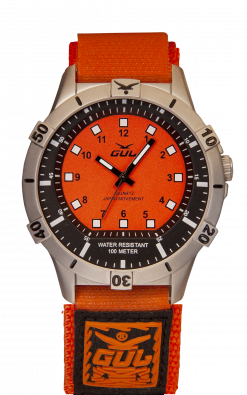 No 1 42mm Orange Velcro