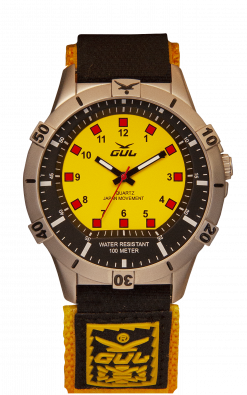 No 1 42mm Yellow Velcro