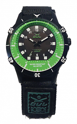 No.1 IPB Powered by Light 42mm Green Black Velcro