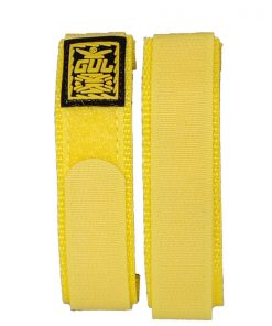 This is a velcro watch strap made by Gul, a watch company. The strap is 18-20mm wide. It is easy to change and comes in a variety of colors.