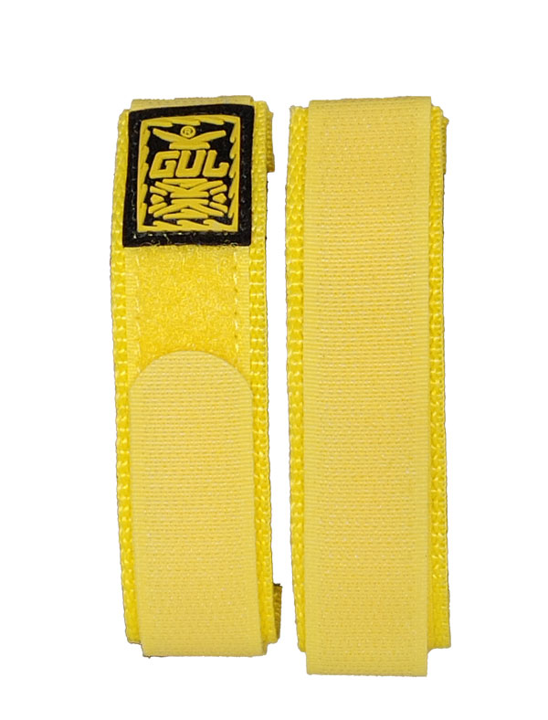 This is a velcro watch strap made by Gul, a watch company. The strap is 18-20mm wide. It is easy to change and comes in a variety of colors.