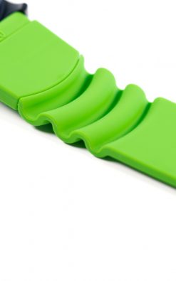 details of waterproof green watch from gul watches