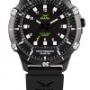 GUL No.1 Power by light black watch with black case and black silicnone strap