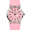 GUL No.2 Pink analouge watch with a Pink soft silicone strap.