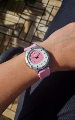Alternative view of No.2  36mm White/Pink Pink silicone strap
