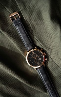 Alternative view of Pimlico Chrono Rosé Black