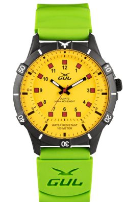 No.1 IPB 42mm All Yellow, Green silicone