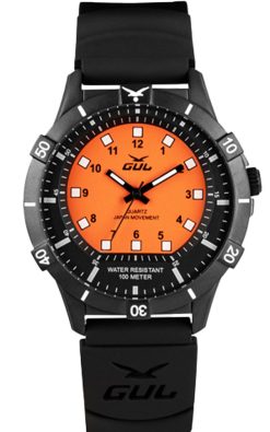 No.1 IPB 42mm Orange, Black Black silicone