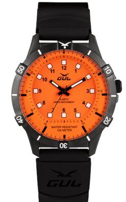 No.1 IPB 42mm All Orange, Black silicone