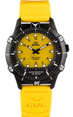 No.1 IPB Powered by Light 42mm Yellow Black Yellow silicone