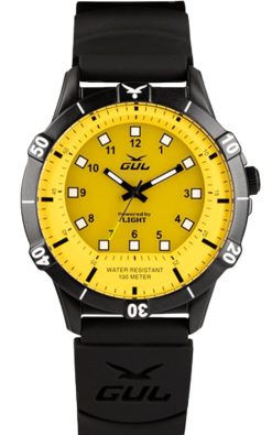 No.1 IPB Powered by Light 42mm All Yellow Black silicone