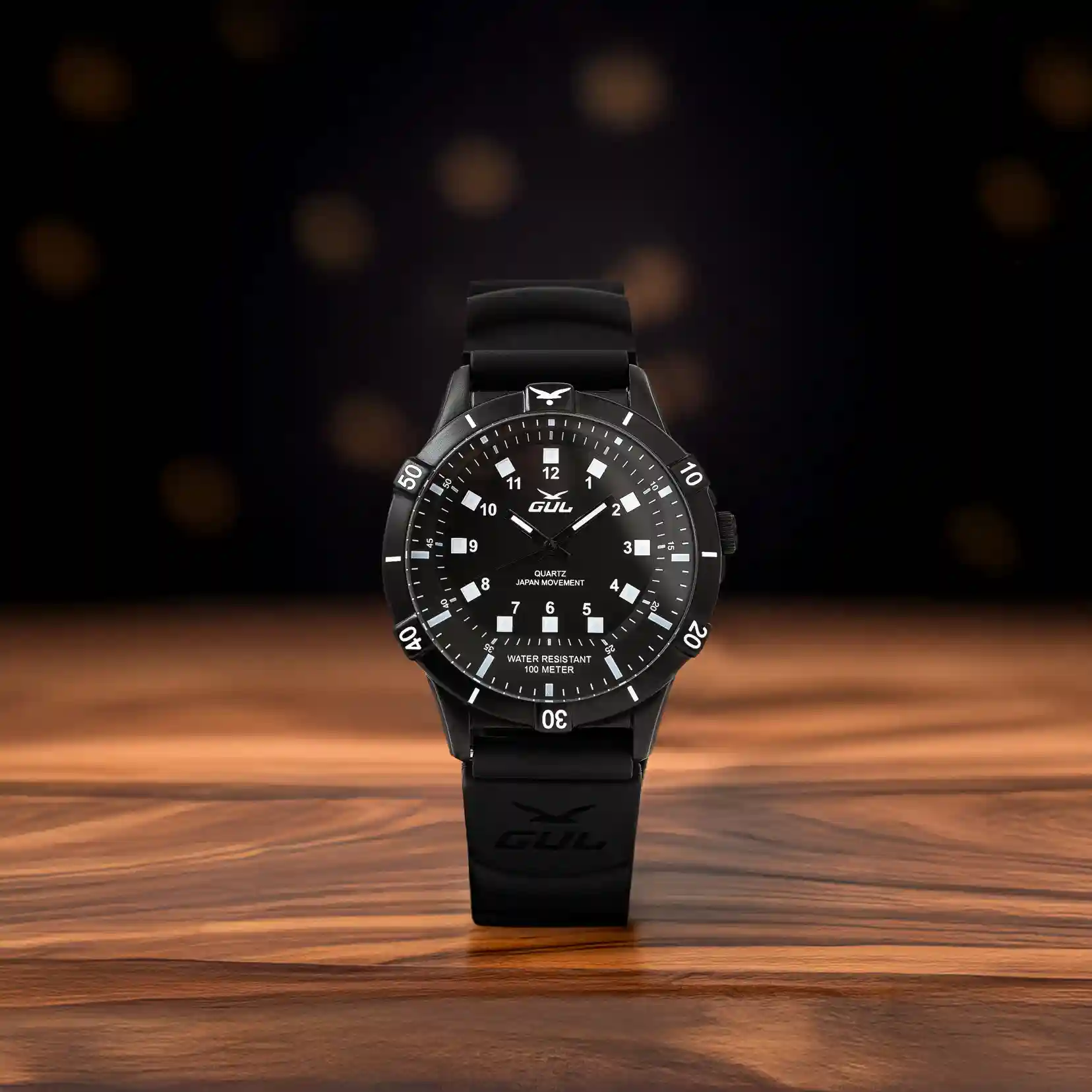 black no.1 gul watches