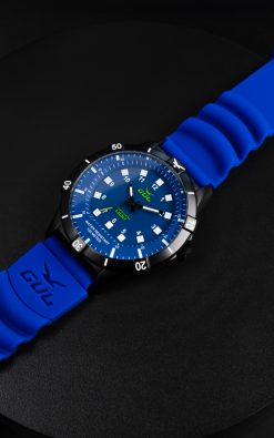 Alternative view of No.1 IPB Powered by Light 42mm All Blue, Blue silicone