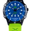 No.1 IPB Powered by Light 42mm All Blue, Green silicone