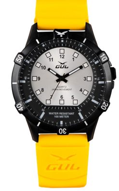 No.1 IPB 42mm Silver, Black Yellow silicone