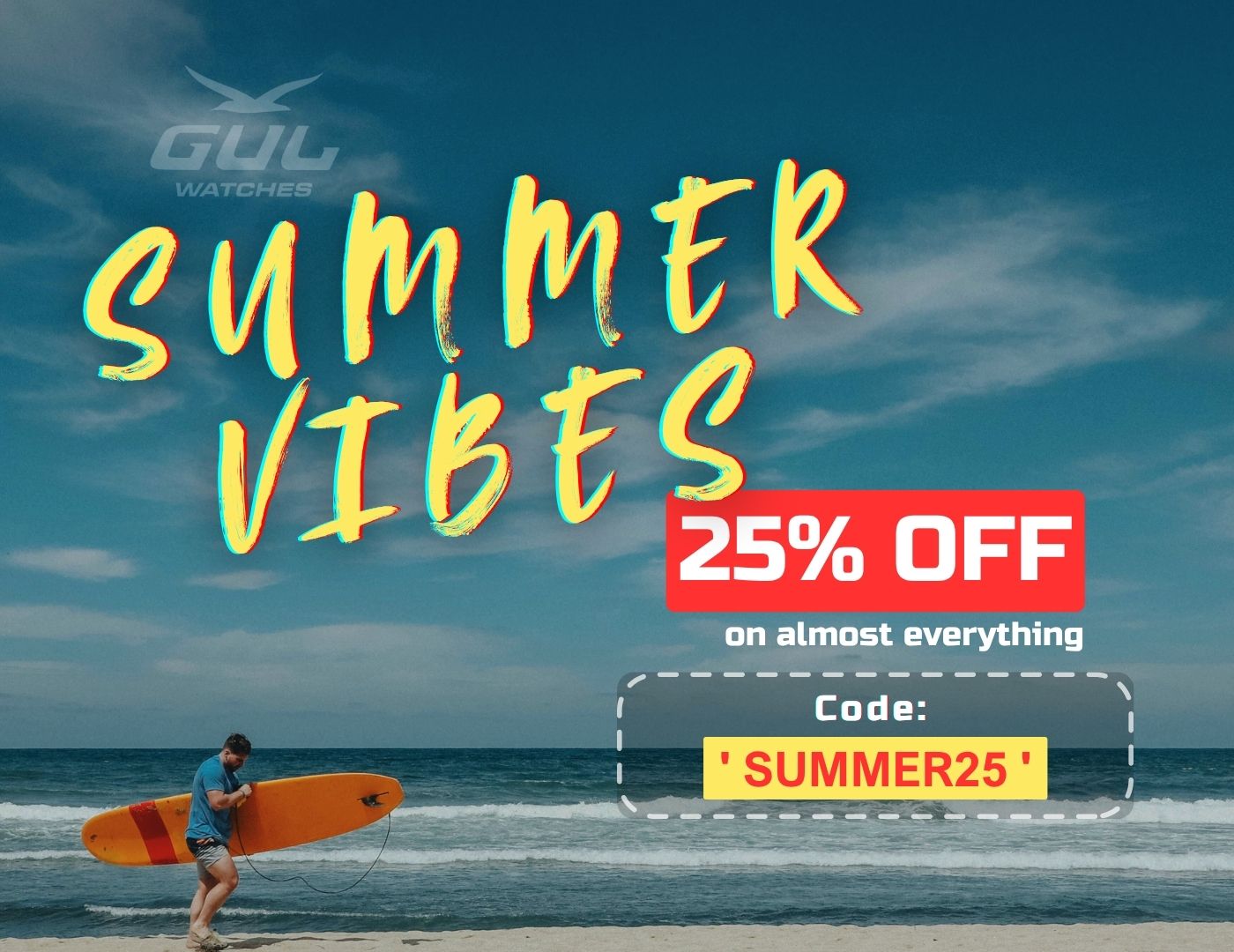 summer 25 discount gul watches