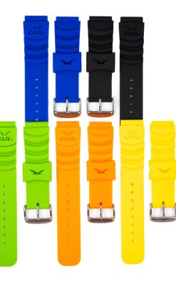 silicone straps gul watches
