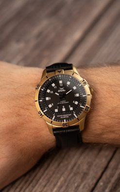 Alternative view of No.1 IPG 42mm Black, Black Black Leather