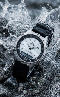 Alternative view of Gul No.1 Ana-Digi Stelth Black, Svart Silikon