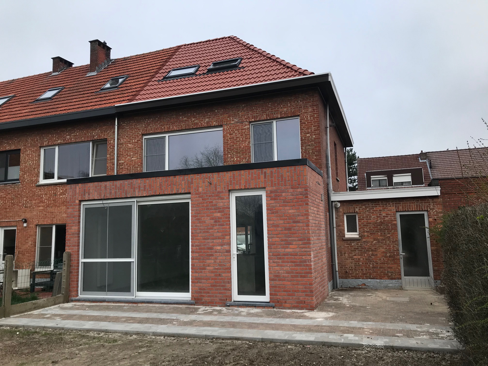 Het huis na de verbouwing