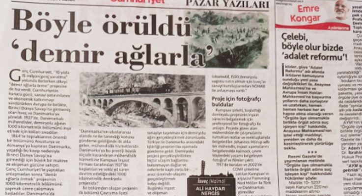 Böyle örüldü ‘demir ağlarla’