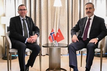 Dışişleri Bakanı Fidan, Norveçli mevkidaşı Eide ile görüştü