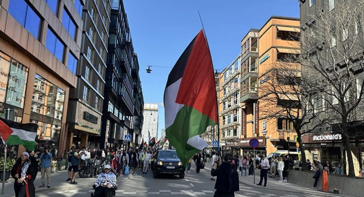 İsveç’te İsrail’in Eurovision Şarkı Yarışması’na katılımı protesto edildi
