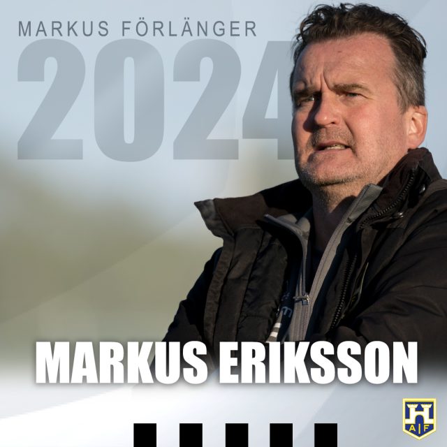 Markus Eriksson förlänger – klar för 2024