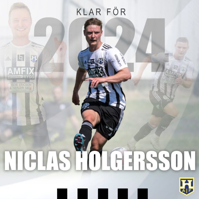 Niclas Holgersson förlänger – klar för 2024